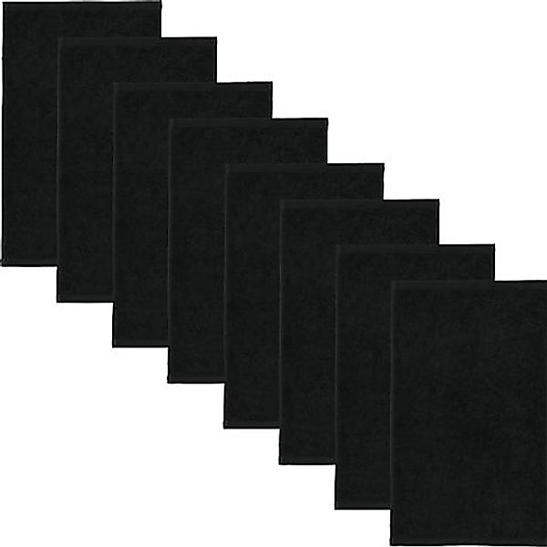 Erwin Müller Gästehandtuch Gästetuch "Heidenheim" 8er-Pack, günstig online kaufen