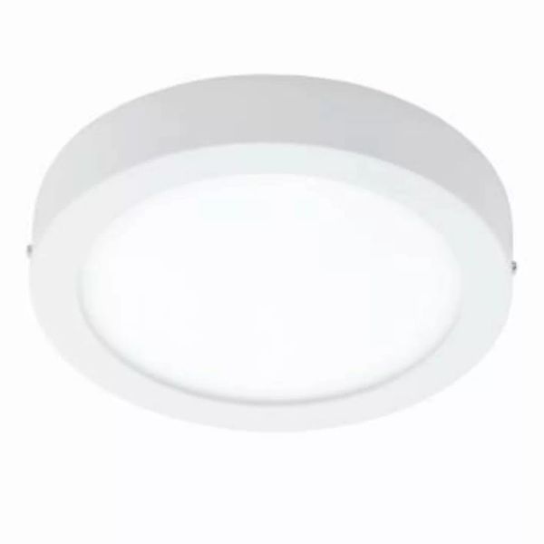 LED Deckenleuchte Fueva 1 Weiß Ø30cm günstig online kaufen