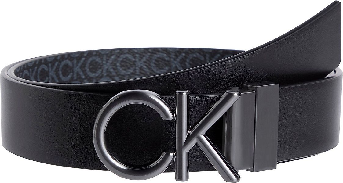 Calvin Klein Wendegürtel ADJ/REV CK METAL BOMBE MONO 35MM im Wendedesign günstig online kaufen