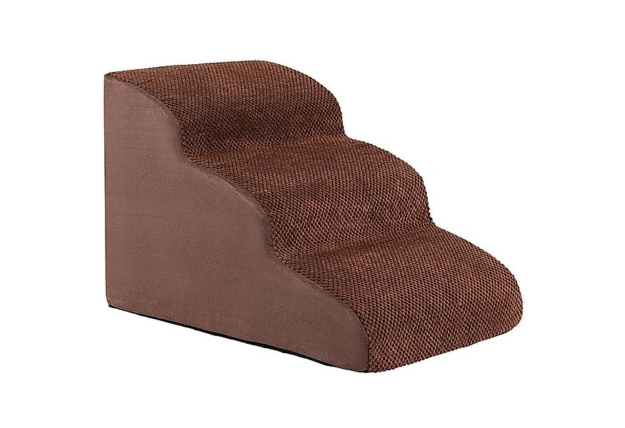 COSTWAY Haustiertreppe Hunderampe, 3-stufige, faltbar & tragbar günstig online kaufen