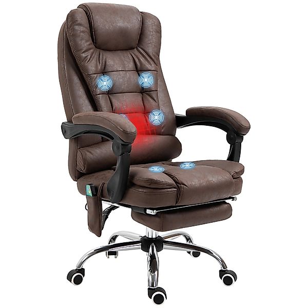 Vinsetto Schreibtischstuhl mit Massagefunktion, Ergonomisch, mit günstig online kaufen