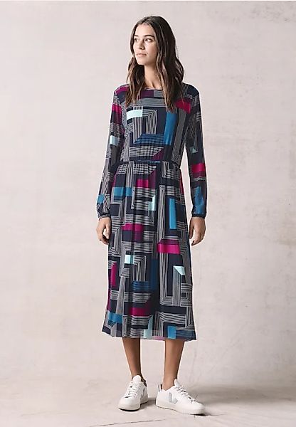 Cecil Midikleid Ohne Taschen soft und trageangenehm günstig online kaufen