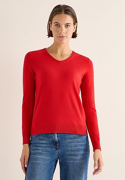 CECIL Strickpullover mit Materialmix günstig online kaufen
