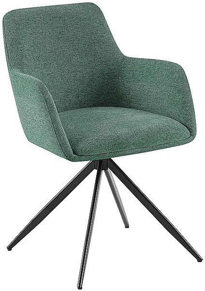 CLP Esszimmerstuhl Olema, mit Stoffbezug, schwenkbarer Polsterstuhl günstig online kaufen