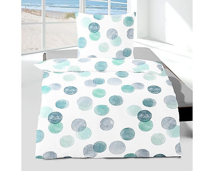 TRAUMSCHLAF Bettwäsche Bubbles, Seersucker, 2 teilig, bügelfreie Seersucker günstig online kaufen