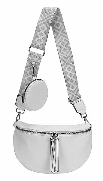 ITALYSHOP24 Bauchtasche Damen Gürteltasche Brusttasche CrossBody, günstig online kaufen
