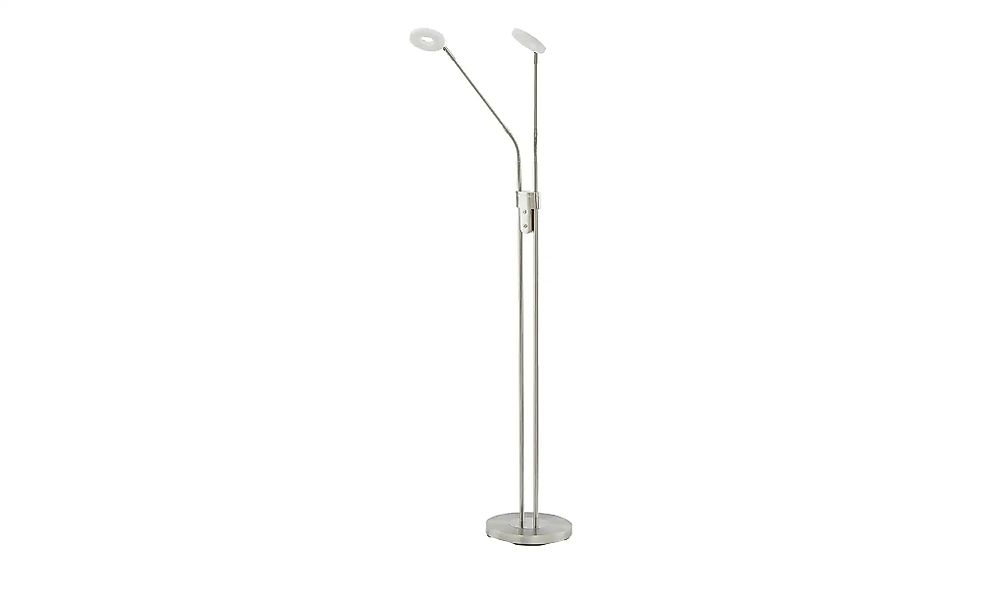 Fischer-Honsel LED-Leseleuchte 2-flammig  Nickel-matt mit Dimmer  Dent ¦ si günstig online kaufen
