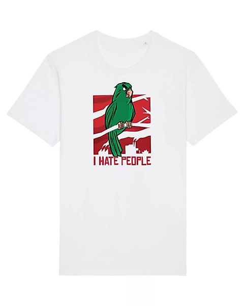 Parrot Hate People | T-shirt Unisex günstig online kaufen
