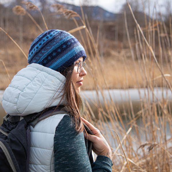 McRon Strickmütze Wollmütze im Norweger Muster günstig online kaufen