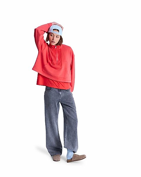 Roxy Loose-fit-Jeans "Dawn Patrol Mid Lava" günstig online kaufen