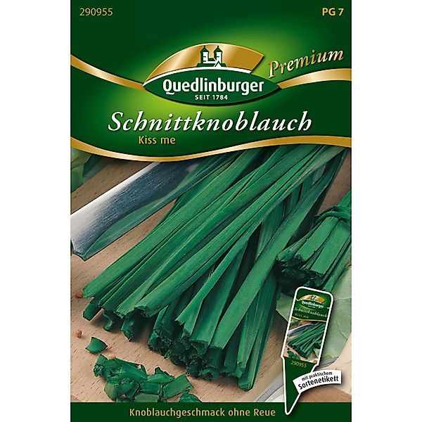 Quedlinburger Schnittknoblauch Kiss Me Loses Saatgut günstig online kaufen