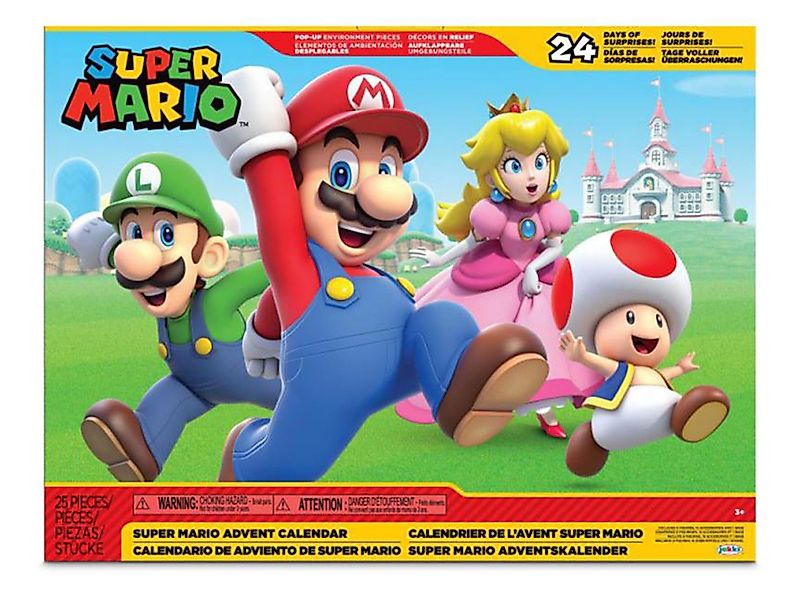 Nintendo Spielzeug-Adventskalender Nintendo Super Mario Adventskalender günstig online kaufen