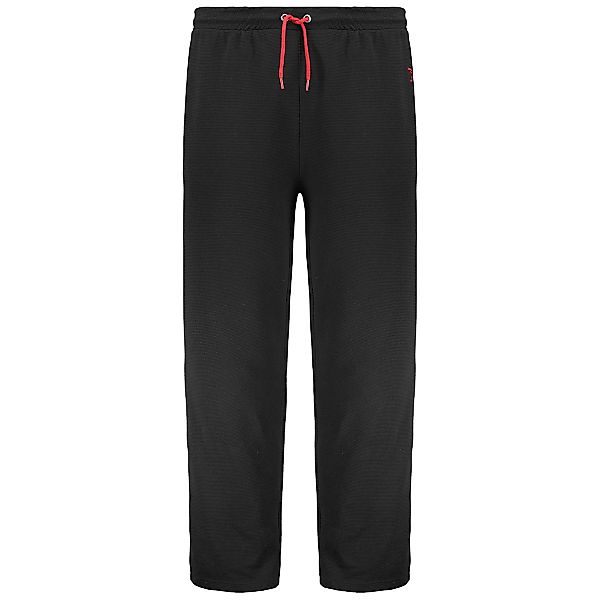 ADAMO Leichte Jogginghose mit Struktur Farbe schwarz Größe: 3XL günstig online kaufen