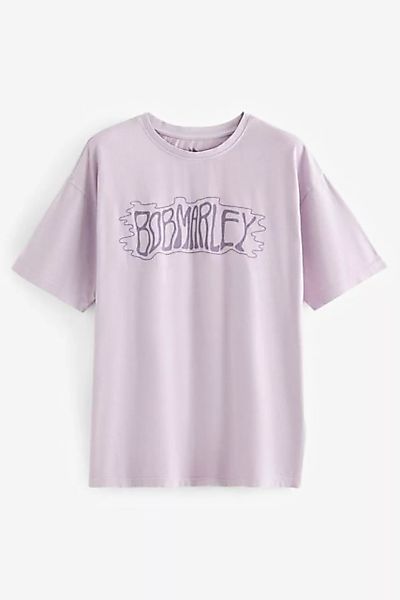 Next T-Shirt Lizenziertes Band T-Shirt mit Grafik, Bob Marley (1-tlg) günstig online kaufen