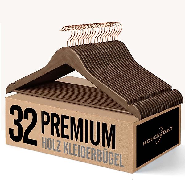 House Day Kleiderbügel Holz für Anzüge, günstig online kaufen