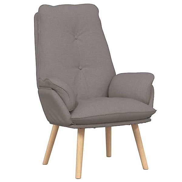 vidaXL Relaxsessel Taupe 69 x 74 x 93 cm Stoff 42001856 günstig online kaufen