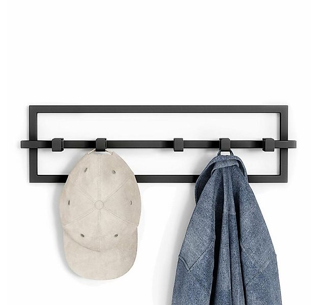 Umbra Garderobenleiste Cubiko 5 Schwarz günstig online kaufen