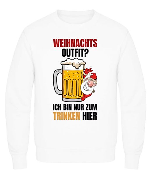 Bin Nur Zum Trinken Hier · Männer Pullover günstig online kaufen