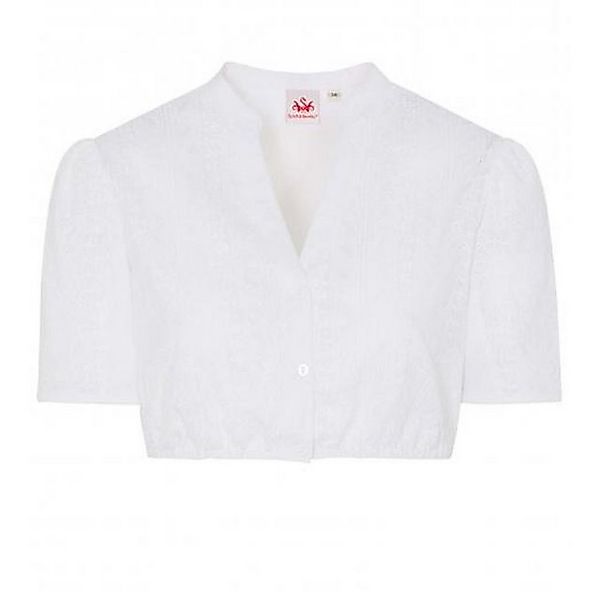 Spieth & Wensky Dirndlbluse Dirndlbluse - PATRICIA - weiß günstig online kaufen