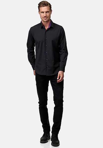 Rusty Neal Langarmhemd mit trendigem Farbkontrast günstig online kaufen