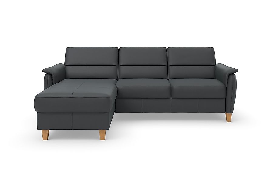Home affaire Ecksofa »Palmera L-Form«, Federkern, wahlweise mit Bettfunktio günstig online kaufen