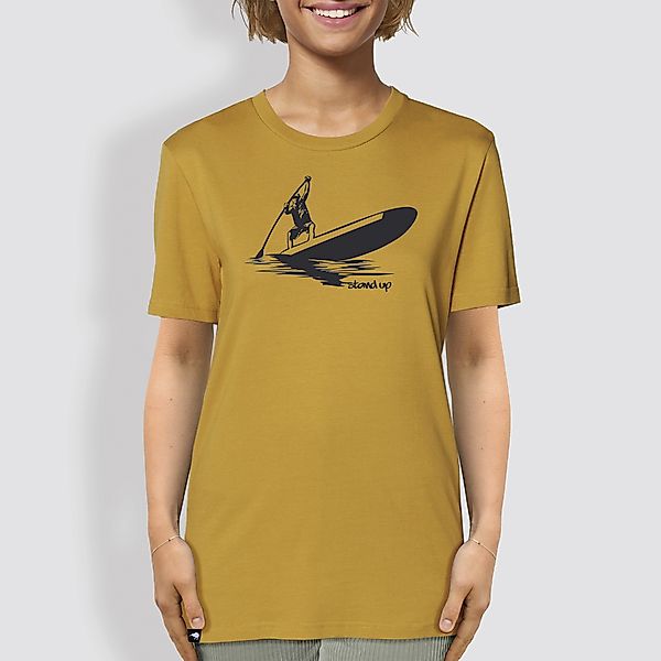 Unisex T-shirt, "Standhaft", Ocker günstig online kaufen