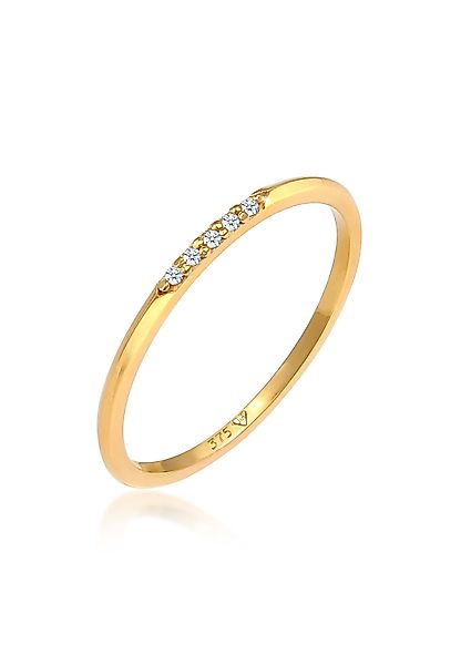 Elli DIAMONDS Diamantring Bandring Verlobung Diamanten günstig online kaufen