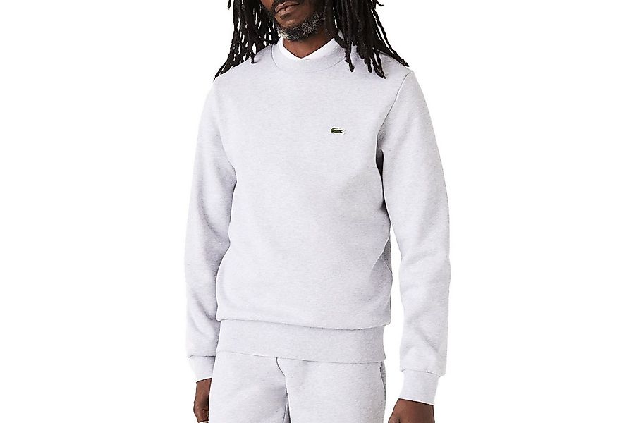 Lacoste Kapuzenpullover Herren Sport Bio Cotton Fleece Crew Pullover günstig online kaufen