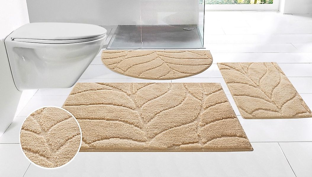 OTTO home Badematte "Epense, Badvorleger, Badezimmer Teppich, Duschmatte mi günstig online kaufen