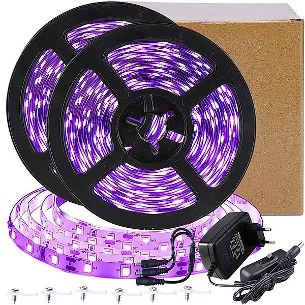 MUPOO LED-Streifen 5M/12M LED Stripe,LED UV-Schwarzlicht günstig online kaufen
