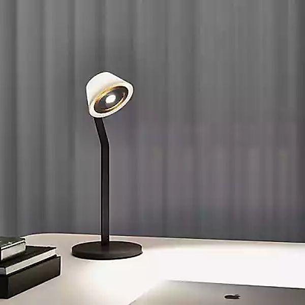 Occhio Lei Tavolo Iris Tischleuchte LED, Abdeckung chrom glänzend/Body chro günstig online kaufen