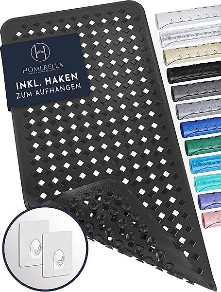 Homerella Badematte rutschfest Hautsensitiv 88x39cm, INKL. AUFHÄNGUNG, Anti günstig online kaufen