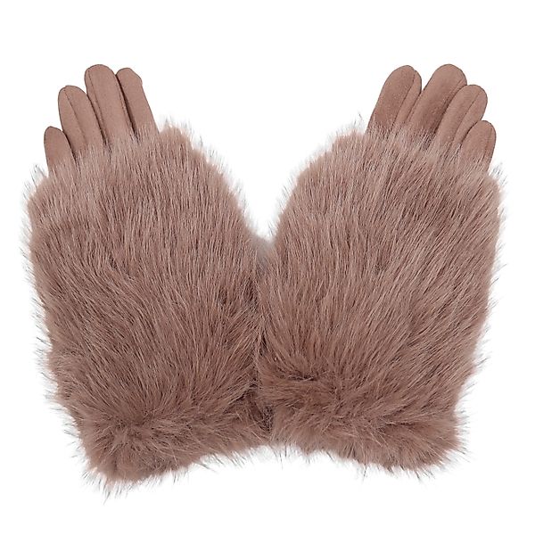 MIRROSI Thermohandschuhe Damen Handschuhe aus Kunstfell günstig online kaufen