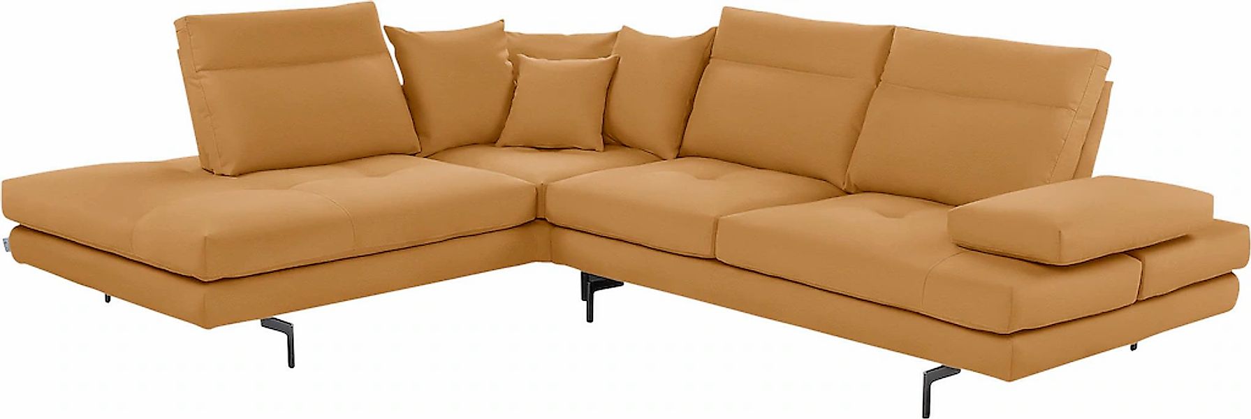 CALIA ITALIA Ecksofa "Toby Wing, B/T: 288/232 cm, Designsofa, Premium Sitzk günstig online kaufen