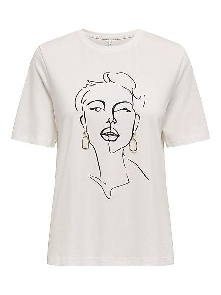 ONLY Kurzarmshirt ONLVIOLET LIFE S/S BOXY günstig online kaufen