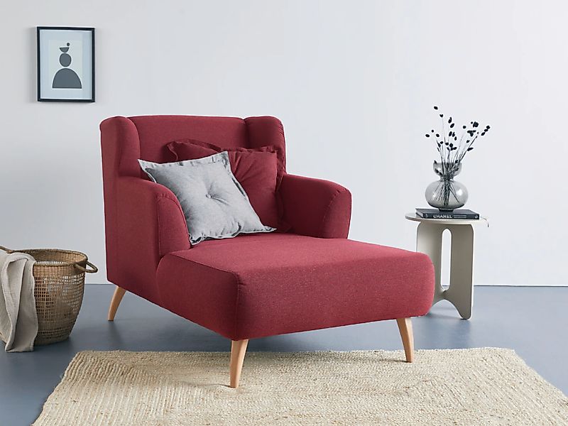 Home affaire Loveseat "Baggio Kuschel Mega Lounge Big Sessel" günstig online kaufen