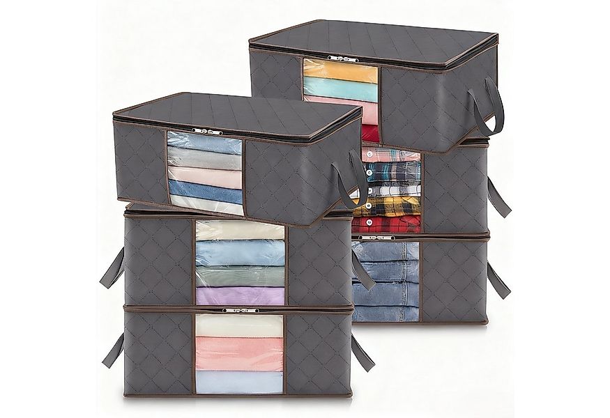 Lifewit Aufbewahrungsdose Aufbewahrungstasche mit Deckel, Kleiderschrank Or günstig online kaufen