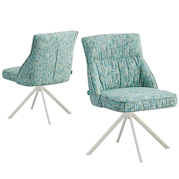 DUBI Möbel Polsterstuhl MIRELA, 360° drehbar günstig online kaufen