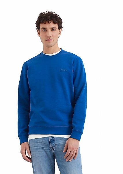 Marc OPolo Sweatshirt, mit leicht unregelmäßiger Slub-Sweat-Struktur günstig online kaufen