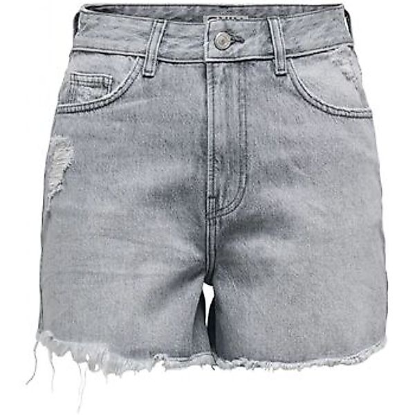 Only  Shorts 15346086 ONLGABI HW RW SHORTS AZG999-LIGHT GREY DENIM günstig online kaufen