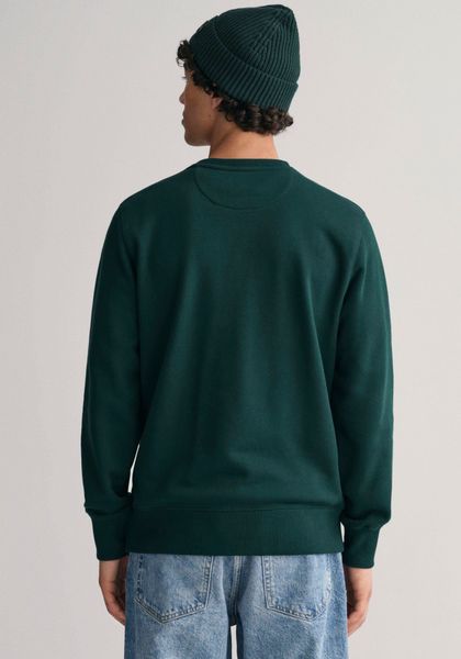 Gant Sweatshirt "REG SHIELD C-NECK SWEAT" mit Logostickerei auf der Brust günstig online kaufen