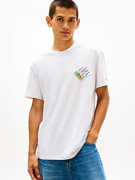 Tommy Jeans T-Shirt "TJM REGULAR FIT SIGN SHIFT" mit Tommy-Logo hinten, Jer günstig online kaufen