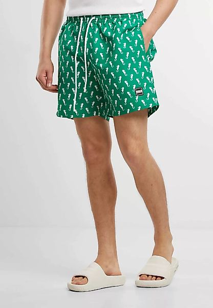 URBAN CLASSICS Badeshorts "Urban Classics Herren Pattern Swim Shorts" günstig online kaufen