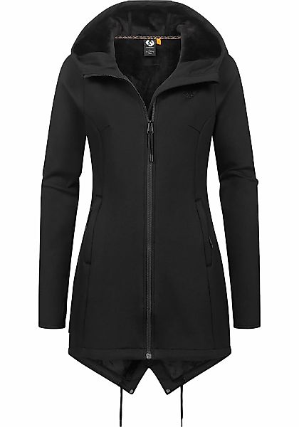 Ragwear Sweatjacke "Wingi", Sportliche Damen Kapuzenjacke mit kuschelig wei günstig online kaufen