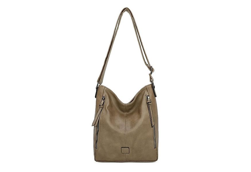 ITALYSHOP24 Schultertasche Damen Tasche Shopper Crossbody CrossOver Bodybag günstig online kaufen