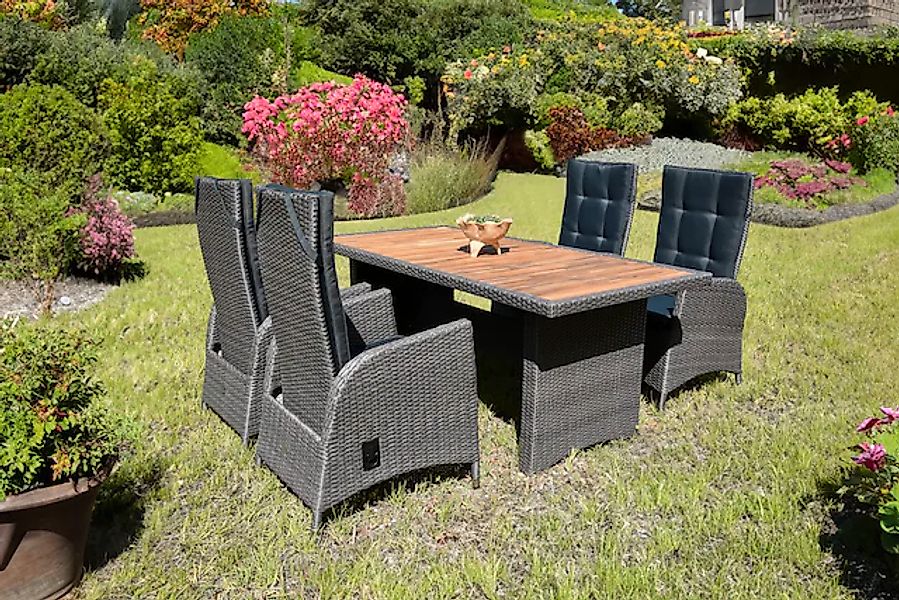 Garden Pleasure Garten-Essgruppe », Tischgruppe »BRAGA Set 07«« Set, 7 Stk. günstig online kaufen