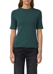 s.Oliver T-Shirt Sommershirt mit Stehkragen und günstig online kaufen