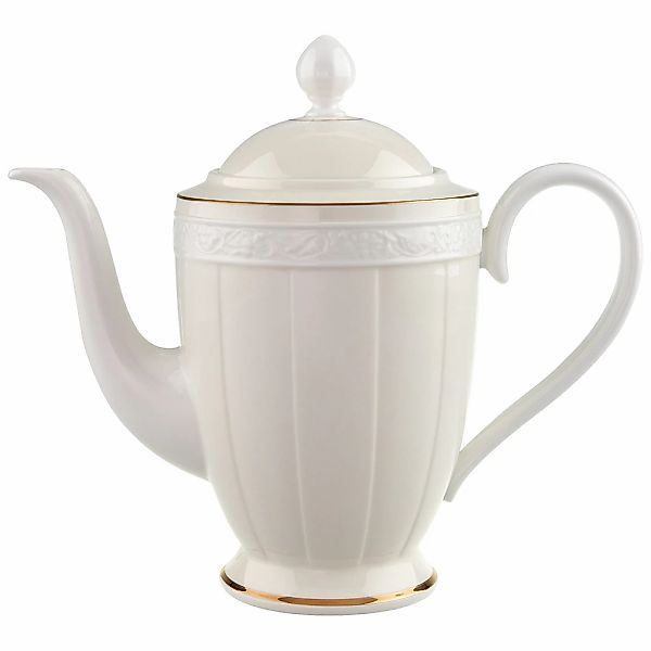 Villeroy & Boch Teekanne "Kaffeekanne Ivoire 1,35 Liter beige" günstig online kaufen