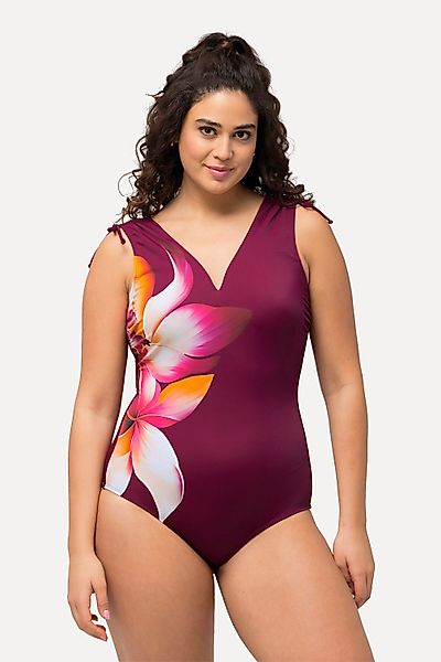 Ulla Popken Badeanzug Badeanzug Blüten Softcups günstig online kaufen