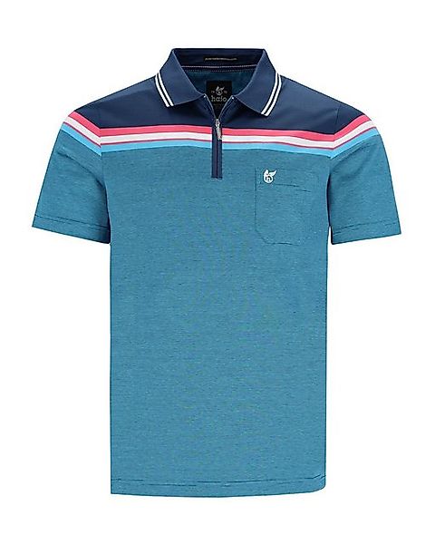 Hajo Poloshirt Poloshirt mit Zip und Flächenteiler günstig online kaufen